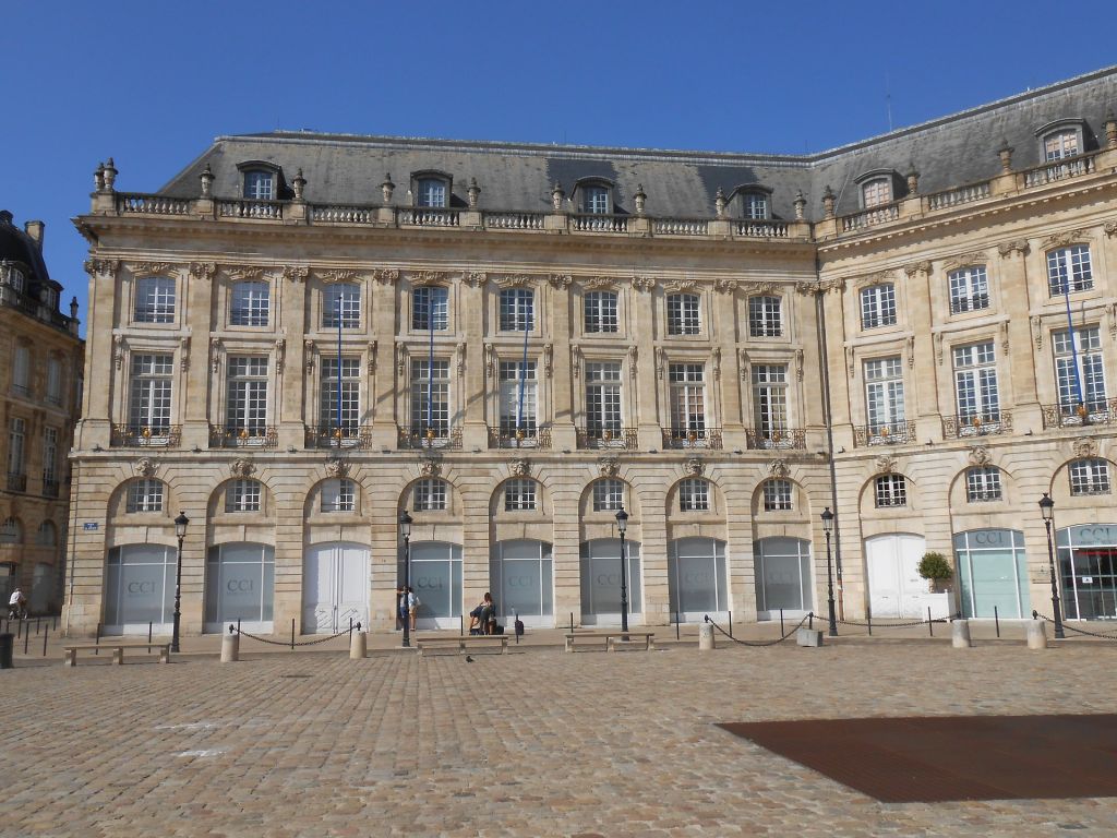 Bordeaux - La place de la Borse