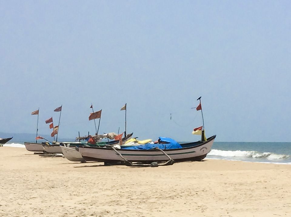 Englischkurs in Goa - Strand von Benaulim