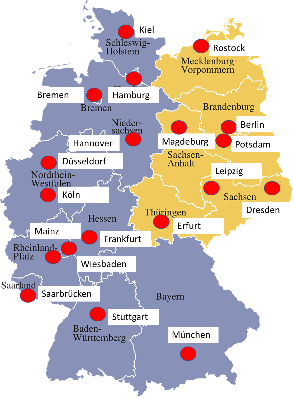 Deutsch lernen in Deutschland bei Sprachtreff