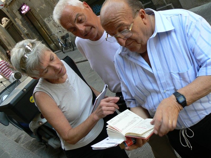 Studenten der Sprachschule in Florenz