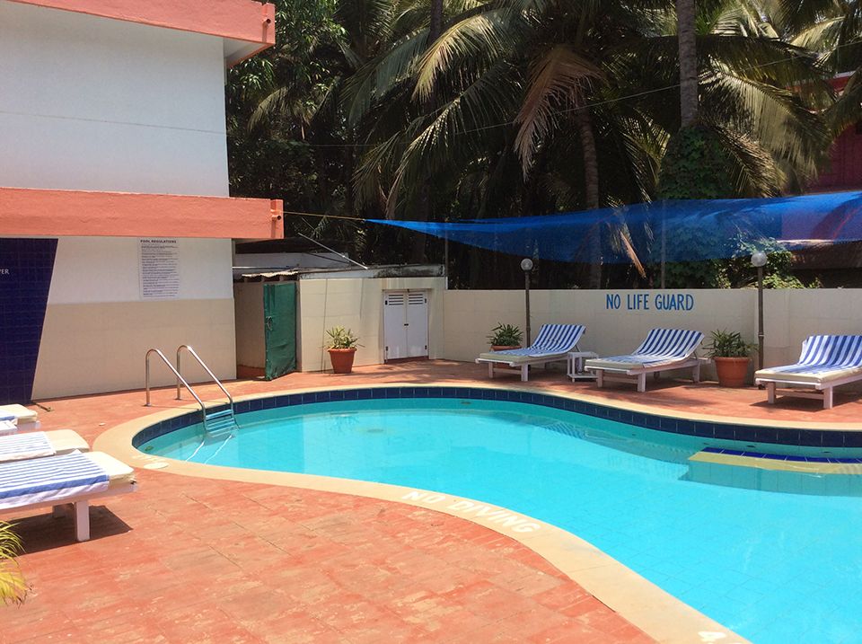 Englisch lernen in Indien Goa, Schulgebäude