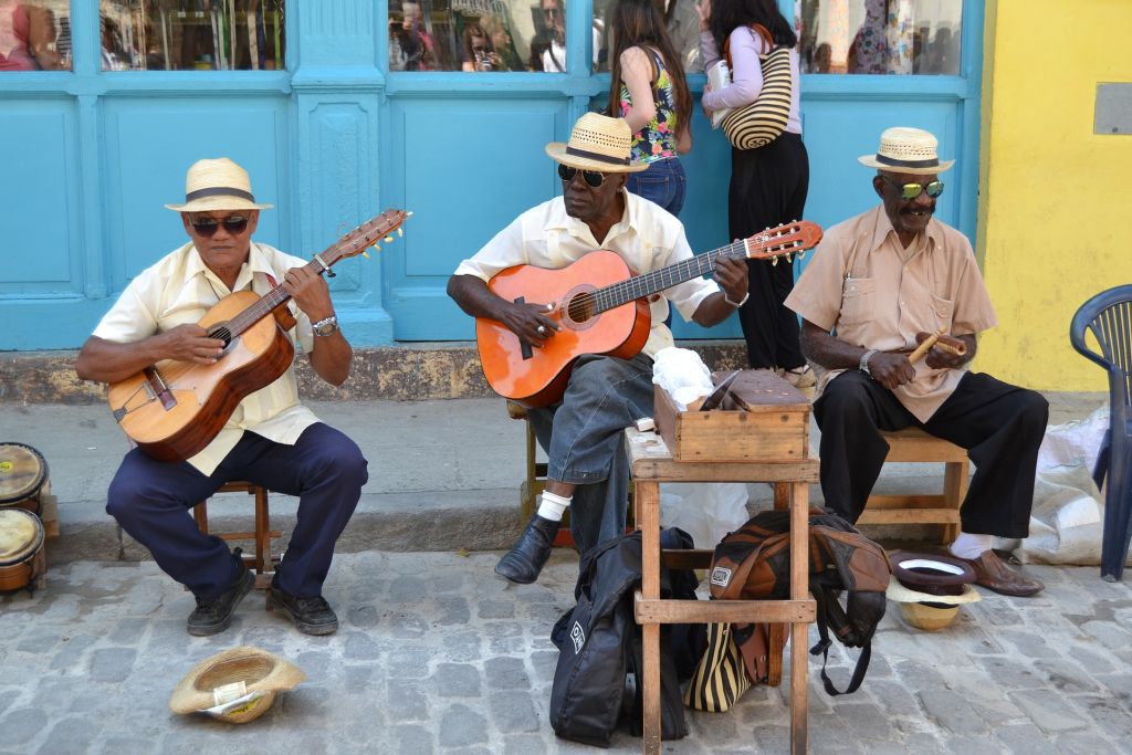 Straßenmusiker in Havanna