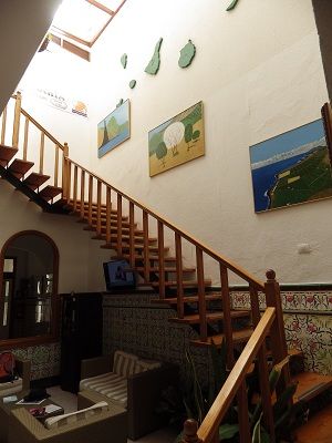 The staircase, learn Spanish in Gran Canaria