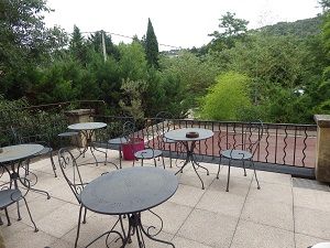 Sprachschule - Terrasse