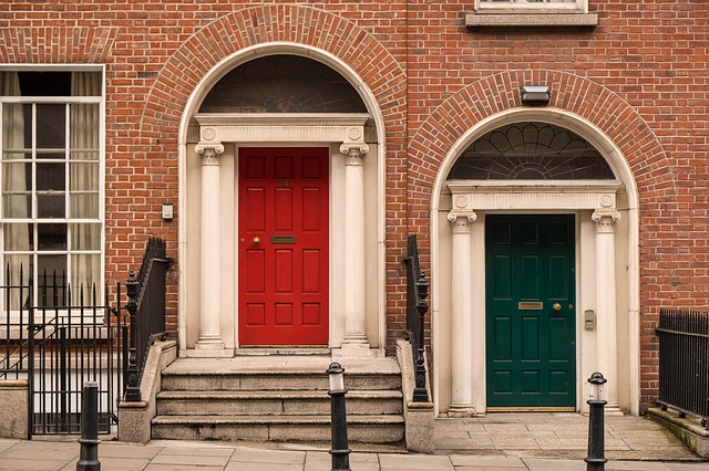 Irish doors - Englisch lernen in Dublin