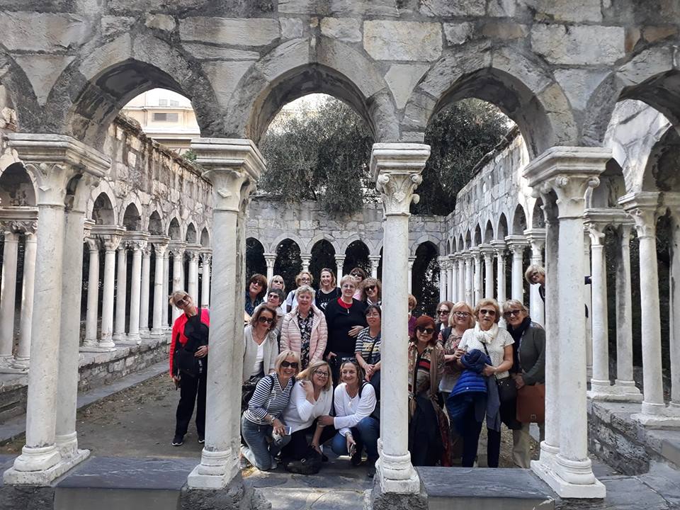 Genua Stadtbesichtigung - Italienisch lernen