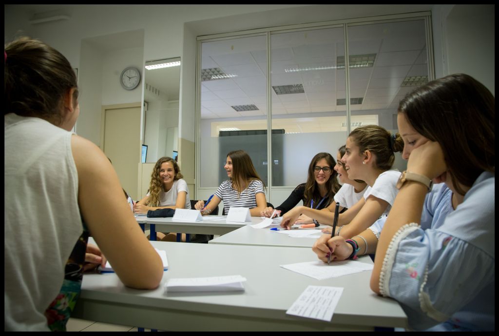 Studenten der Sprachschule in Lyon