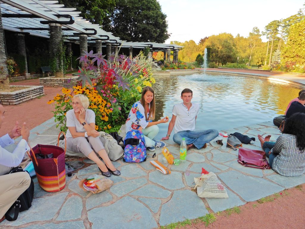 Pic-nic mit der Sprachschule in Lyon