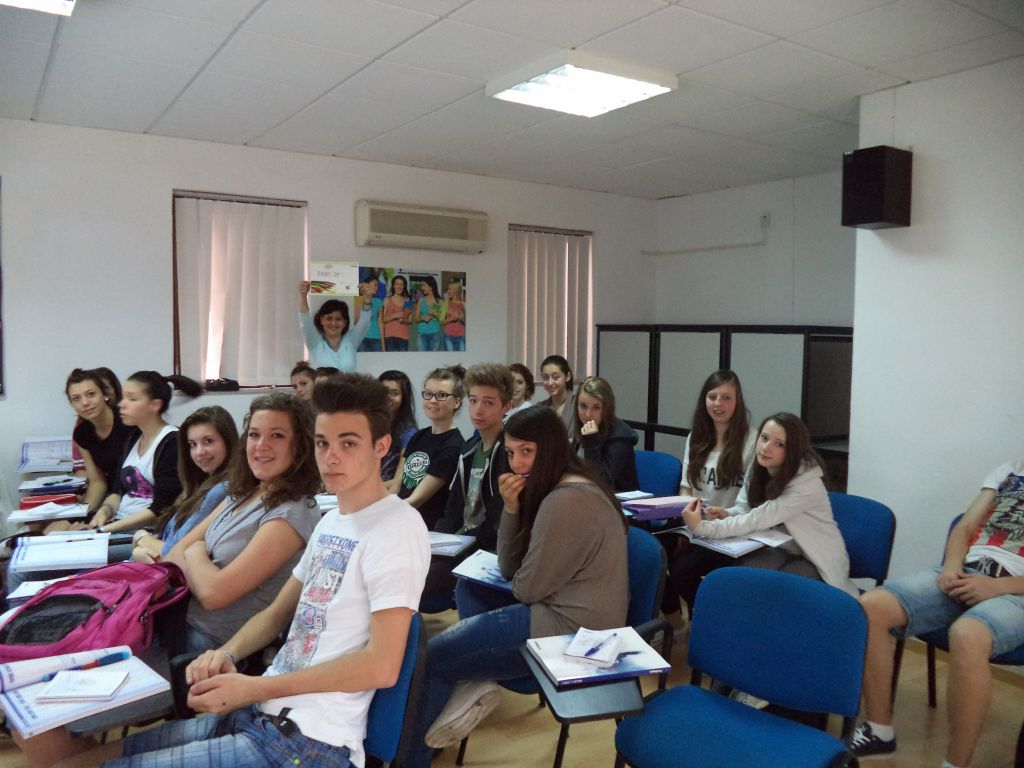 Studenten der Sprachschule in Malta