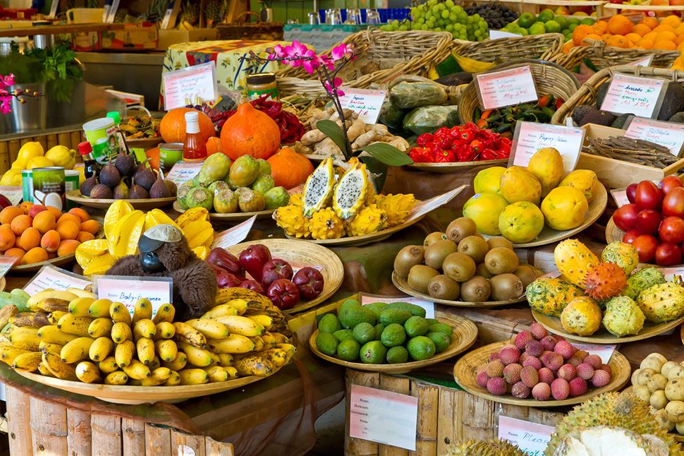 Französisch lernen auf Martinique - Exotischer Markt