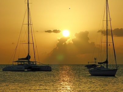 Französisch lernen auf Martinique - Sonnenuntergang