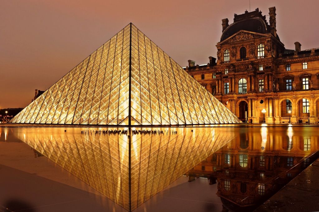 Das Musée du Louvre in Paris