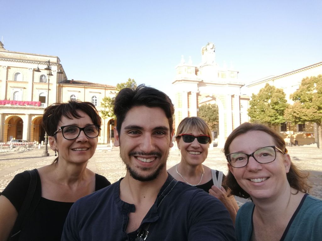 Studenten der Sprachschule in Rimini