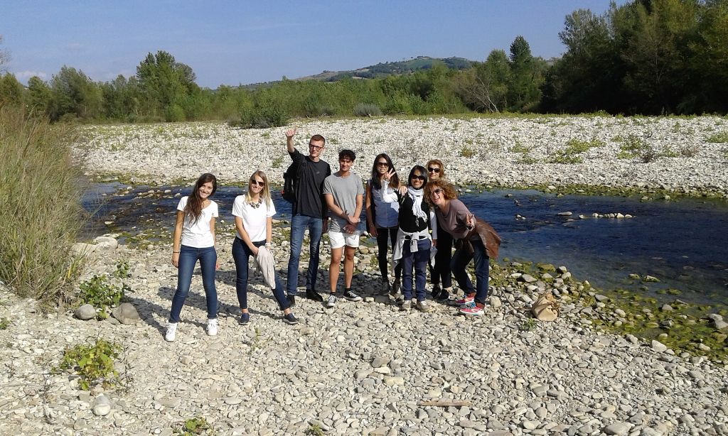 Rimini, Studenten der Sprachschule