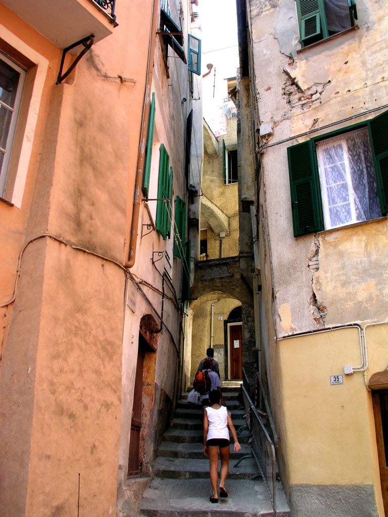 Die Stadt von San Bartolomeo in Ligurien