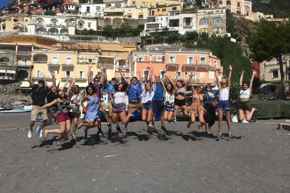 Studenten der Sprachschule in Sorrento