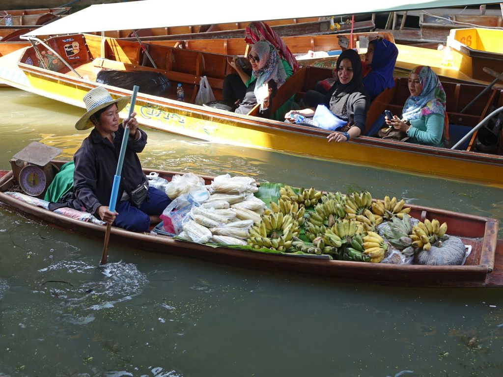 Damnoen Saduak - Schwimmender Markt, Thailand