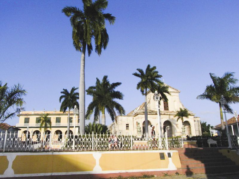 Spanisch lernen in Trinidad - Plaza Mayor