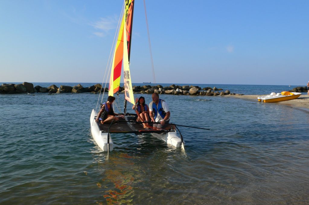 Segeln - Sprachschule in Tropea - Italienisch lernen