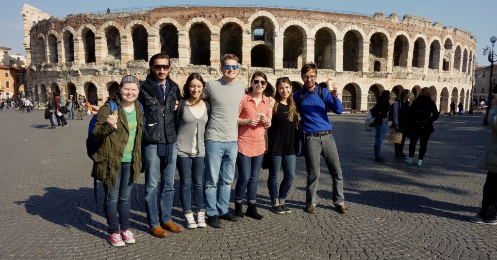 Excursion with the language school in Verona