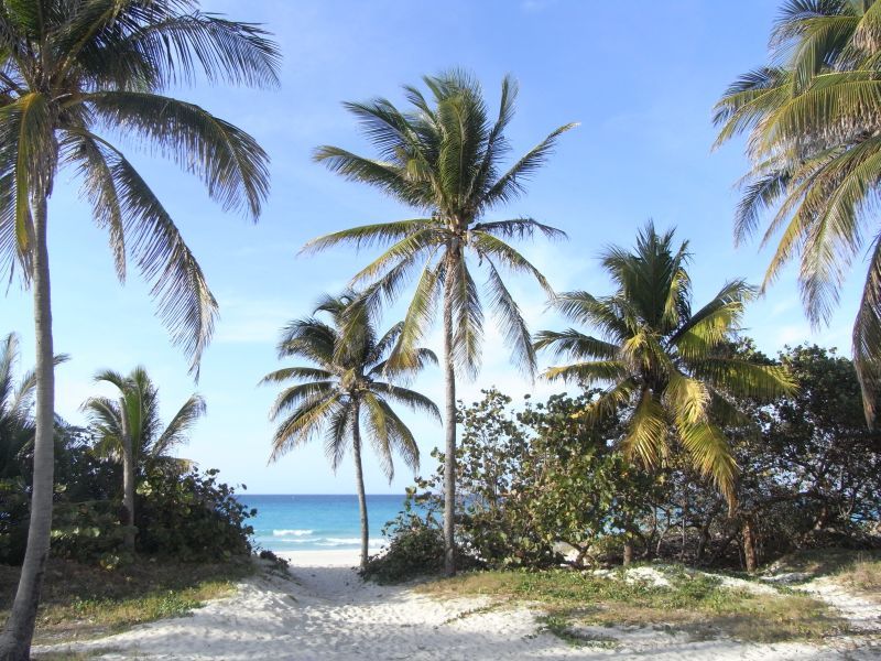 Am Strand von el Siboney, Santiago de Cuba