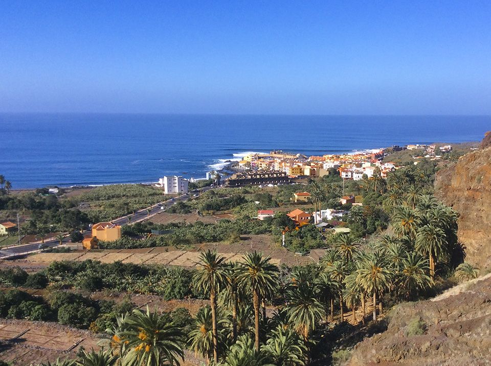 Ortsteil "Playa" Valle Gran Rey La Gomera Spanisch Unterricht 