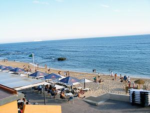 der Strand in Lissabon - Portugiesisch lernen